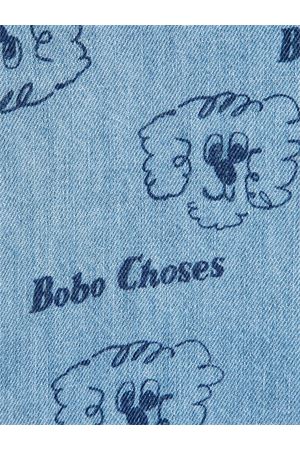 camicia in tessuto blu BOBO CHOSES KIDS | B126AB027.